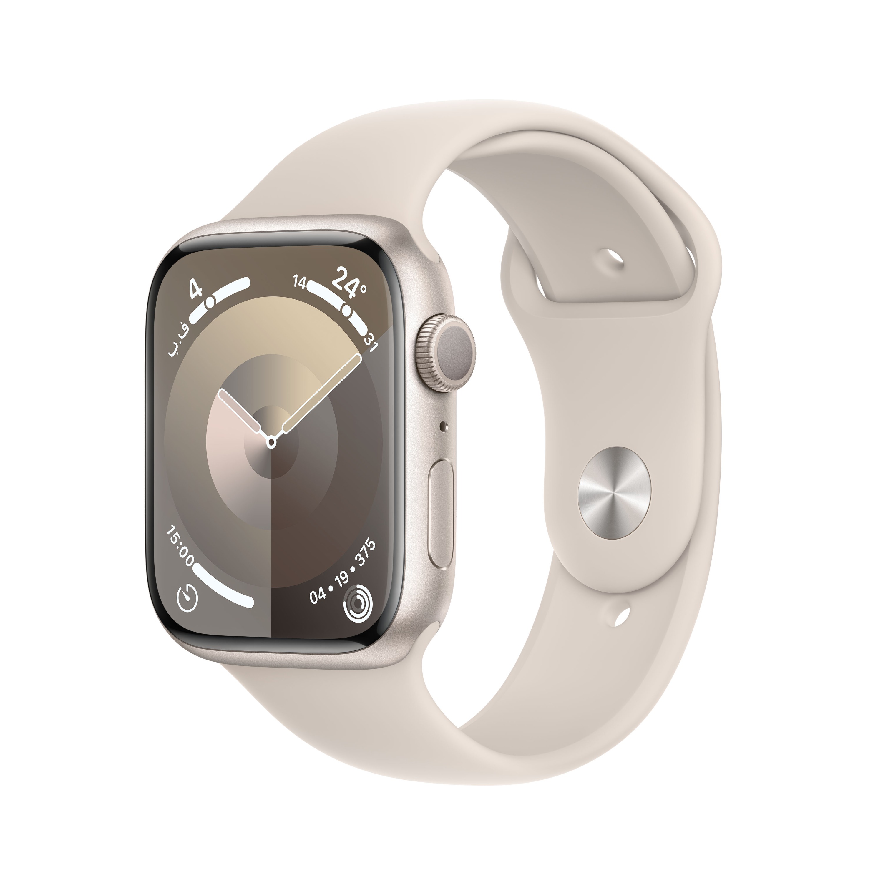 Buy Apple Watch Series 9 GPS 45mm Starlight Aluminium Case with
