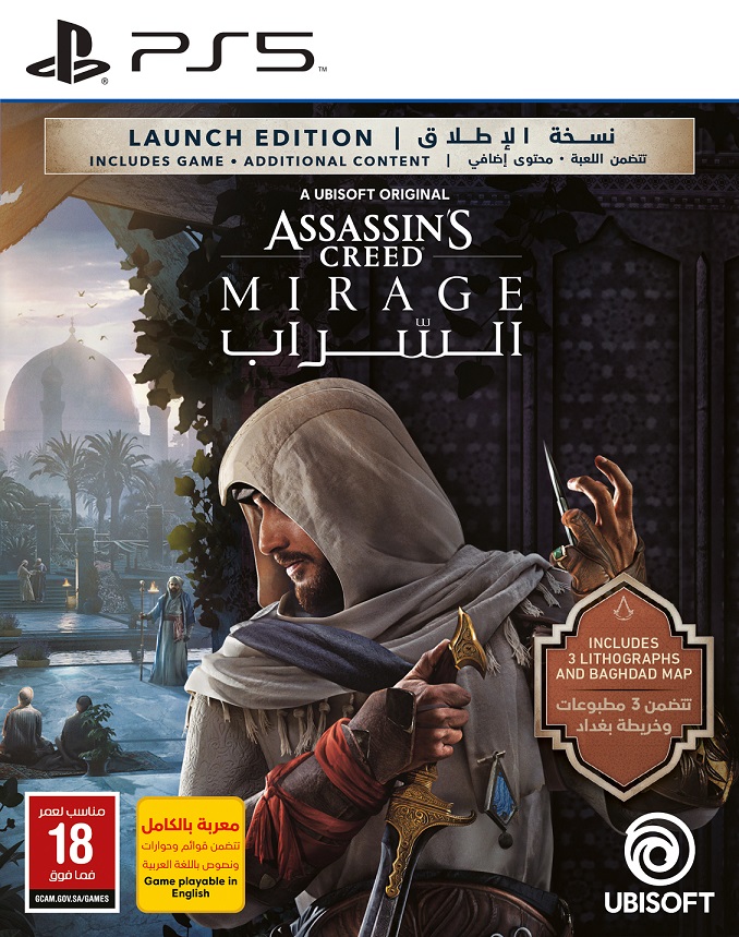 ASSASSINS CREED MIRAGE LAUNCH EDITION PS5