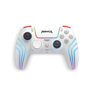 وحدة تحكم الألعاب اللاسلكية مارفو Monka Contra GT-96 | أبيض