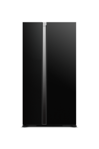 Hitachi REF 21 Cu.Ft 2D SBS Glass Black