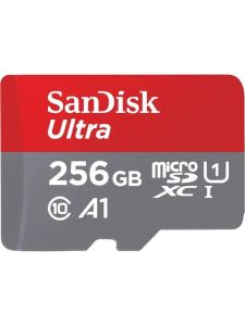 سانديسك بطاقة مايكرو SD سعة 256GB الترا UHS بسرعة قراءة 150 ميجابايت/ثانية 