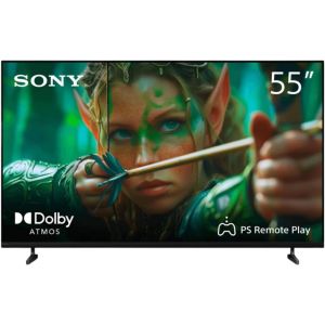 سوني تلفزيون برافيا 2 II موديل 2025| 55 بوصة بدقة 4 كي فائقة الوضوح (UHD) وتقنية HDR | تقنية ليد | نظام جوجل تي في| يدعم تقنية دولبي أتموس| مزوّد بتحكم صوتي| ويتيح تشغيل جهاز بلايستيشن عن بُعد K55S20M2