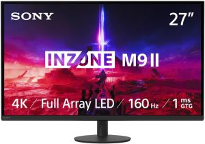 سوني شاشة العاب M9 II 27 انش 4K UHD (3840 × 2160) 160Hz مصفوفة كاملة LED 1 مللي ثانية جي تي جي انفيديا جي سينك من انزون
