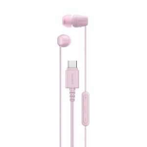 Sony IER-EX15 USB TypeCWired In Ear Headphones Pink