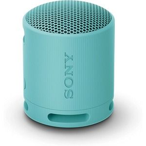 سوني SRS-XB100: مكبر صوت لاسلكي محمول ، مقاوم للماء والغبار بمعيار IP67، ببطارية تدوم 16 ساعة | أزرق