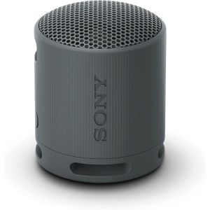 Sony SRS-XB100: Compact, durable Bluetooth speaker with IP67 waterproofing, 16-hour battery| black