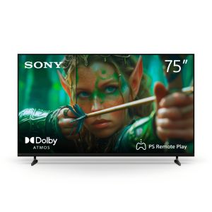 سوني تلفزيون برافيا 2 II 75 بوصة 4 كي UHD HDR LED سمارت جوجل تي في (موديل 2025) مع دولبي اتموس وتحكم صوتي وتشغيل بلايستيشن عن بعد K75S21DM2