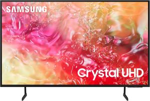 سامسونج تلفزيون ذكي 65 بوصة 4K LED HDR ترقية كريستال UHD بيور كولور Tizen OS كيو سيمفوني اسود UA65DU7000UXSA ضمان لمدة عامين