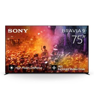 Sony BRAVIA 9| 75”|XR BACKLIGHT MASTER DRIVE |XR Processor|High Peak Luminance|IC DRIVER  |HDR| 2024 Model