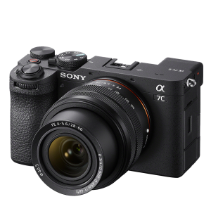 كاميرا سوني ILCE-7CM2L صغيرة الحجم | كاملة الإطار | أسود | عدسة زووم 28 - 60 مم | طلب مسبق