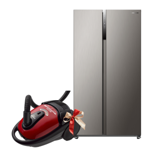 Hitachi REF  18.6 Cu.Ft 2D SBS Silver