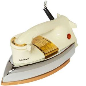 Admiral Dry Iron 2400W Ceramic Golden Soleplate Coating