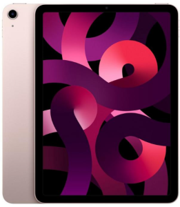 Apple iPad Air 5,Wi-Fi + Cellular, 10.9 inch, 64GB, Pink