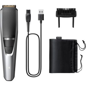 Philips BT3232/15 New Beard Trimmer 3000 with Hair Lift & Trim Comb, with USB-A charging 