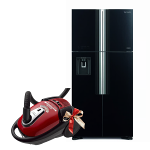 Hitachi REF 19.1Cu.Ft 4D FT Glass Black