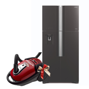 هيتاشي R-W660PS7GGR ثلاجة بابين 19.1 قدم , 540 لتر 