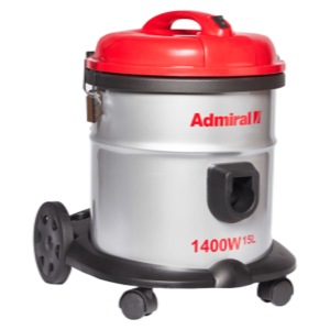 Admiral Drum Vacuum Cleaner  1400W 15L  Antibacterial Filte