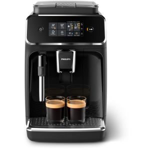 Philips 2200 Series Fully Automatic Espresso Machine, milk frothier system, strength selection, 15 bar pump pressure, 3 Beverages to choose from