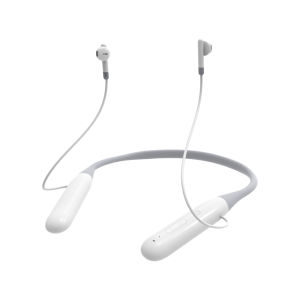 Charm-Fit ACTIVE BT-Earphone Neckband BT-V5.3 Batt-3Hrs White 