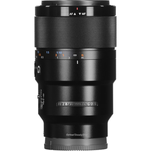 Sony SEL90M28G FE 90mm F2.8 Macro G OSS Lens for Sony Cameras 